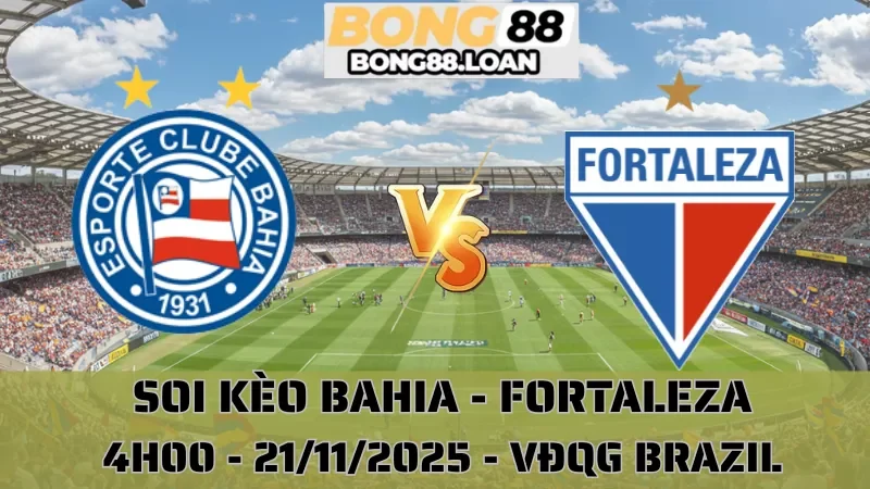 Soi Kèo Bahia Vs Fortaleza
