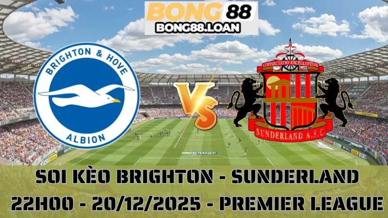 Soi Kèo Brighton Vs Sunderland